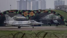 Un caza Mirage de Taiwán volviendo a la base aérea de Hsinchu (norte de Taipei), en una imagen de archivo.