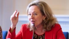 La vicepresidenta primera del Gobierno y ministra de Asuntos Económicos, Nadia Calviño.