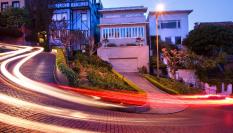 Imagen de Lombard Street, en San Francisco