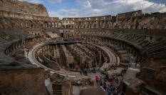 Foto de archivo del Coliseo de Roma.