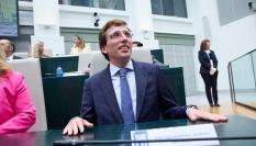 El máximo responsable del Ayuntamiento de Madrid, el alcalde Jose Luis Martínez-Almeida, en una imagen de archivo.