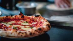 Imagen de archivo de una pizza.