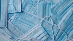 Mascarillas quirúrgicas.