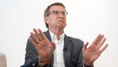 Núñez Feijóo, en una entrevista