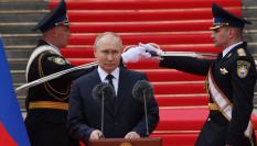 Putin, durante su discurso ante las élites militares