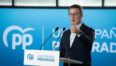 El líder del PP, Alberto Núñez Feijóo.