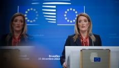 Roberta Metsola, presidenta del Parlamento Europeo