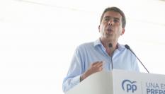 El líder del PP en Valencia y candidato a la Presidencia de la Generalitat valenciana, Carlos Mazón.