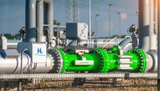 Gasoducto para transportar hidrógeno.