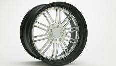 La llanta de una rueda