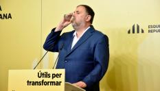 El presidente de ERC y exvicepresident de la Generalitat, Oriol Junqueras, en una imagen de archivo.