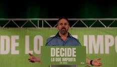 El presidente de Vox, Santiago Abascal.