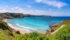 Playa de los Locos en Suances, Cantabria.