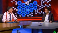 Foto de archivo del Gran Wyoming entrevistando a Pablo Iglesias