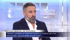 Santiago Abascal, en 'Informativos Telecinco'