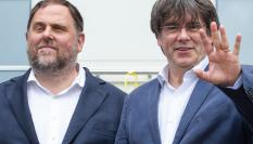 Oriol Junqueras y Carles Puigdemont, en una imagen de archivo.