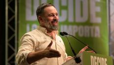 El líder de Vox, Santiago Abascal.