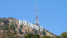 Fotografía del letrero de Hollywood, el 9 de junio de 2023, en el Lake View Park, en Los Ángeles (EEUU).
