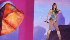 Taylor Swift, en un concierto de 'The Eras Tour' en Texas el 31 de marzo.