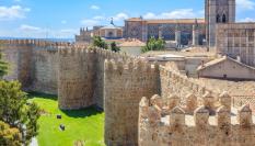 Vista área de Ávila