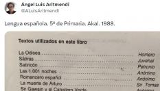 El tuit de Ángel Luis Aritmendi