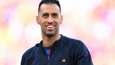 Sergio Busquets en una imagen reciente con el uniforme del Barça.