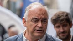 Esteban González Pons en un acto electoral en Valencia.