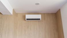 Un aire acondicionado en una imagen de archivo.