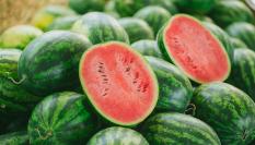 Imagen de archivo de unas sandías.