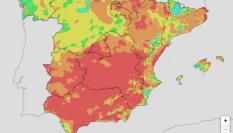 Mapa riesgo de incendios viernes 21 de julio de 2023