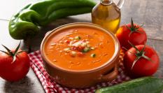 Imagen de archivo de un gazpacho.