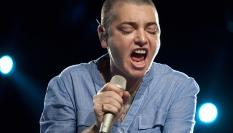 Sinead O'Connor en una actuación en Alemania hace años