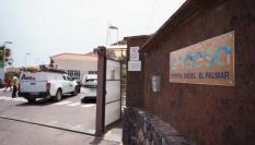 La Central térmica El Palmar de San Sebastián de La Gomera, en la que se produjo un incendio que causó el apagón energético en la isla.