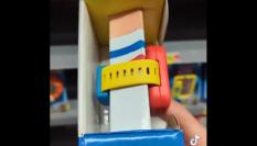 El producto comprado por el usuario de TikTok @legbootlegit