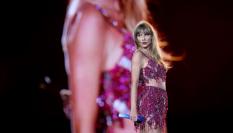 Taylor Swift en el concierto de Seattle de su gira 'The Eras Tour' en Estados Unidos.