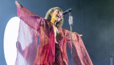 La cantante Eva Amaral actúa en uno de los escenarios del Festival Sonorama 2023