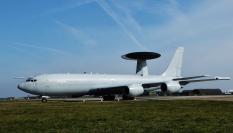 Imagen de archivo de un Boeing E-3D Sentry AEW1 de las Fuerzas Aéreas británica (RAF), en Coningsby (Lincolnshire, Reino Unido).