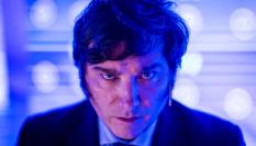 Javier Milei, el candidato del partido de ultraderecha La Libertad Avanza que aspira a ser presidente de Argentina.