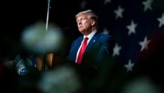 Donald Trump en un acto electoral celebrado en junio en Georgia.