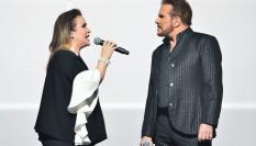 Lucía Galán y Joaquín Galán en un concierto en Florida el año pasado.