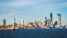 'Skyline' de Manhattan (Nueva York, EEUU).