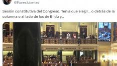 El tuit del diputado de Vox Carlos Flores Juberías