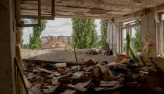 Foto de archivo de otro ataque en Chernígov.