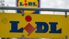 Imagen de archivo de un cartel de Lidl.