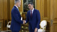 Ronda de consultas en directo: el rey Felipe VI con Pedro Sánchez para la investidura, última hora hoy
