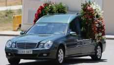 Imagen de archivo de un coche fúnebre