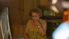 Ángeles Béjar, en unas declaraciones ante los medios desde su encierro