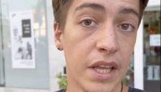 Sasha Crivelli en un momento de su vídeo