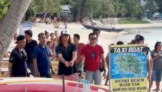 Daniel Sancho, fotografiado al ser arrestado en Tailandia el 7 de agosto de 2023.