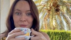 Rachel Anne, la usuario de TikTok, antes de descubrir al tapicero pasando por su calle.